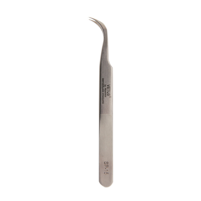 Stainless steel eyelash tweezer supplier JH98